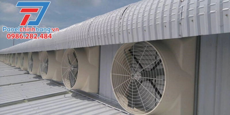 cách nhiệt xưởng may