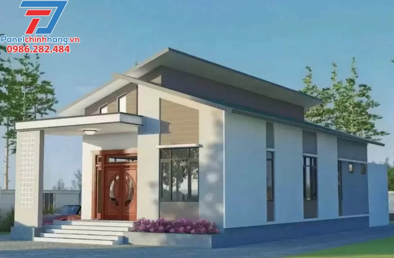 Nhà Panel Mái Lệch: Giải Pháp Xây Dựng Hiện Đại & Thẩm Mỹ