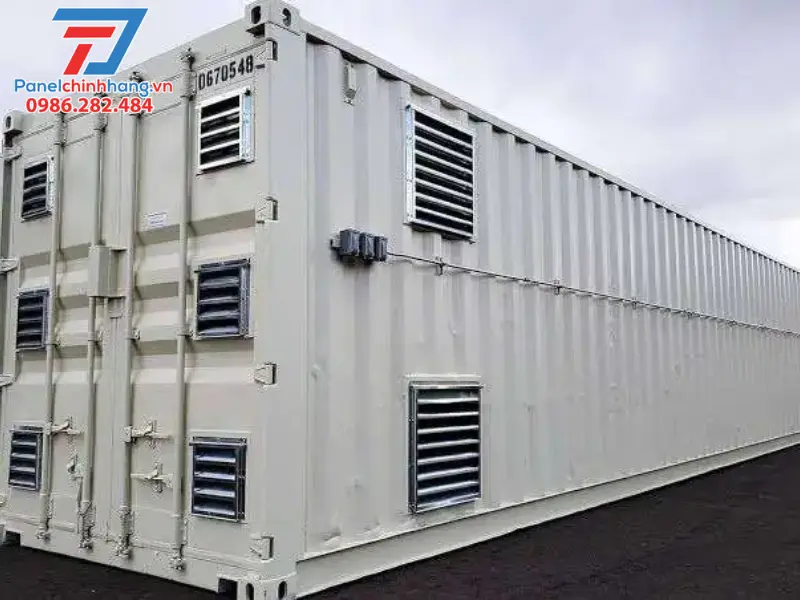 giải pháp chống nóng cho nhà container