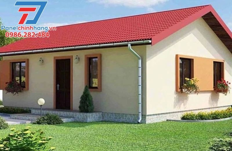 mẫu mái tôn chống nóng nhà cấp 4