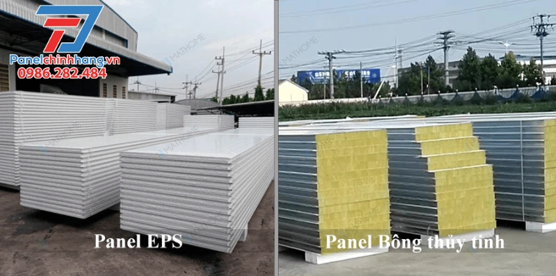 Panel EPS hay Panel bông thủy tinh