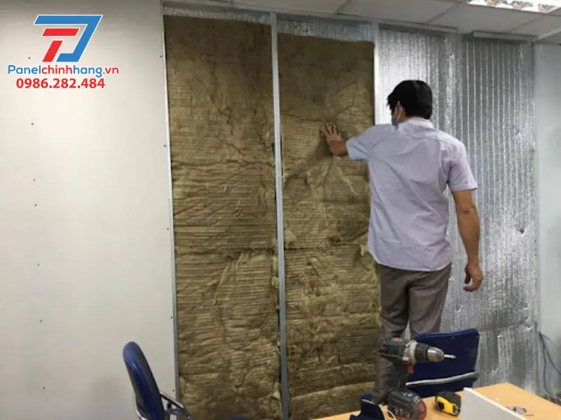Quy trình thi công cách âm chuyên nghiệp tại Panel chinhhang