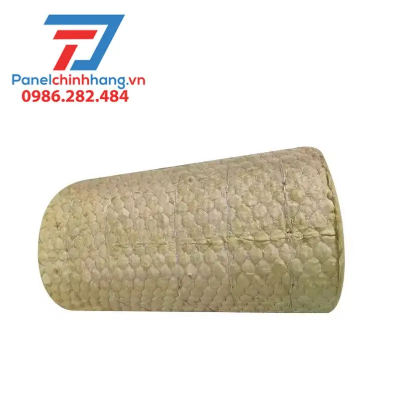 Ứng dụng thực tế của bông khoáng Rockwool dạng cuộn có lưới Ứng dụng thực tế của bông khoáng Rockwool dạng cuộn có lưới