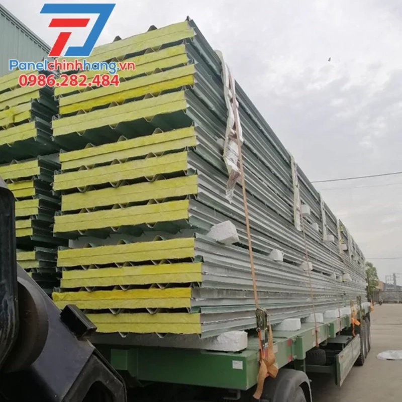  tấm Panel Glasswool cách nhiệt
