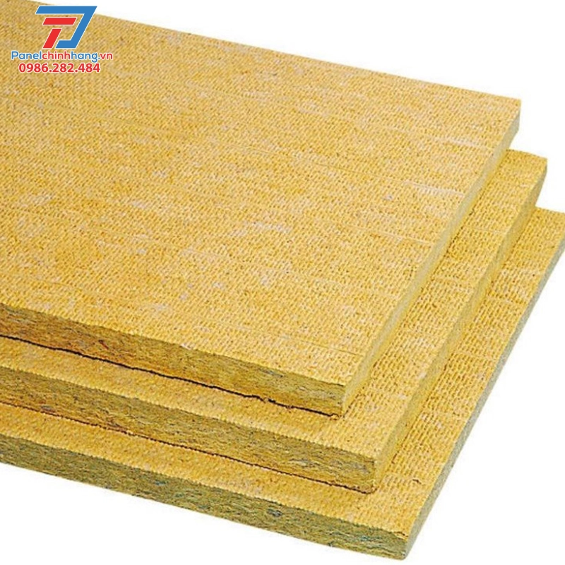 lõi Rockwool cấu tạo nên tấm panel lõi panel Rockwool
