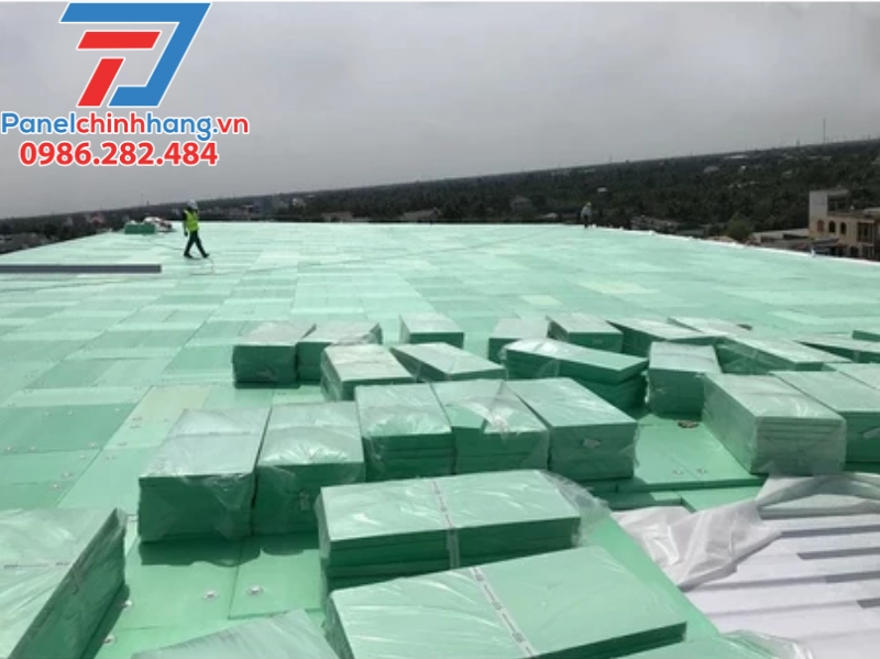xốp XPS Ứng dụng cho mái bằng và sân thượng