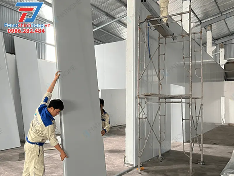 Quy trình thi công cách nhiệt xưởng linh kiện điện tử