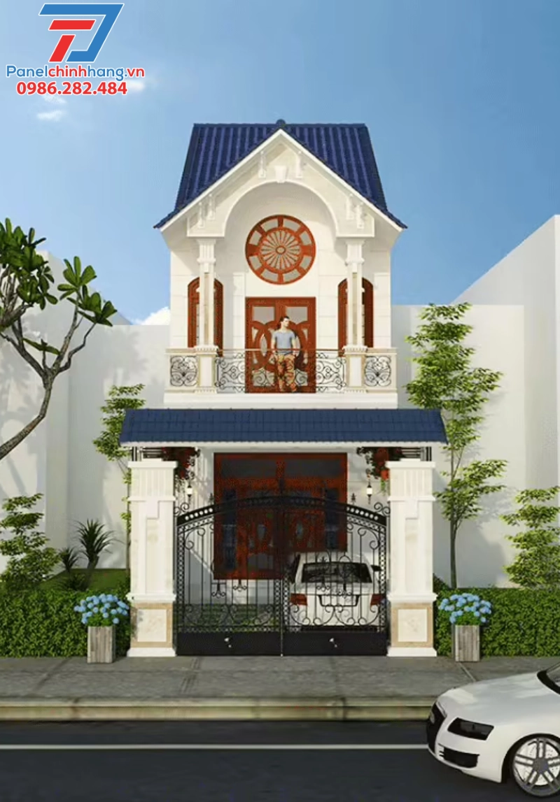 Mẫu mái tôn chống nóng nhà ống