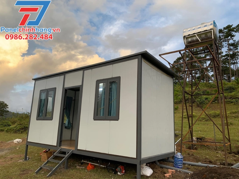 nhà ở công nhân bằng tấm panel