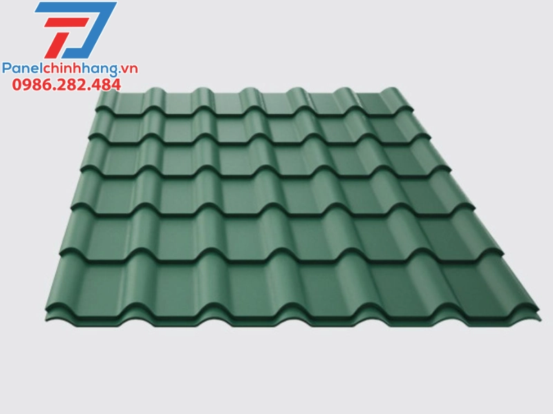 mái tôn sân thượng