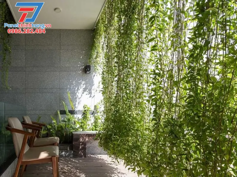 chống nóng nhà hướng tây