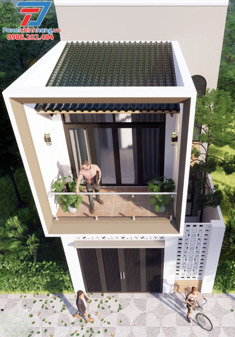 mái tôn chống nóng nhà ống