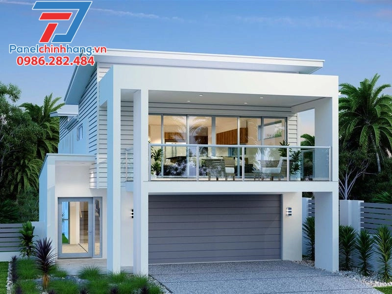 Nhà Panel 2 Tầng: Mẫu Nhà Tiện Nghi, Thi Công Nhanh Chóng