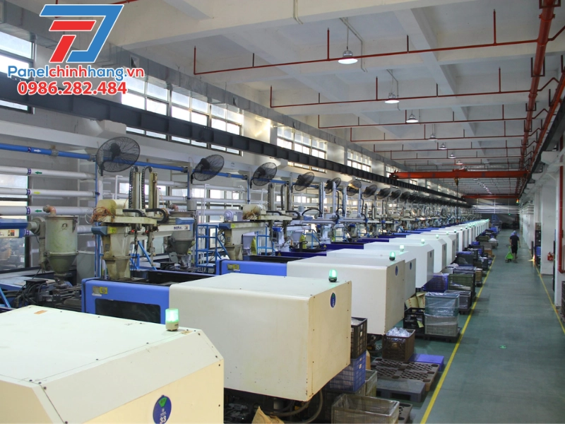 cách nhiệt nhà máy nhựa