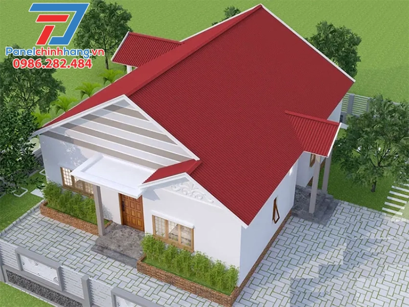 mẫu mái tôn chống nóng đẹp