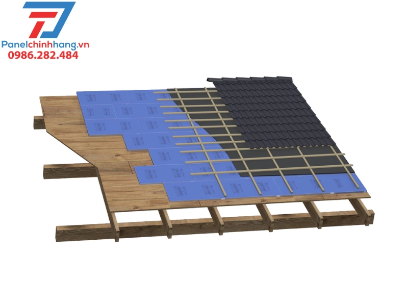 chống nóng mái ngói