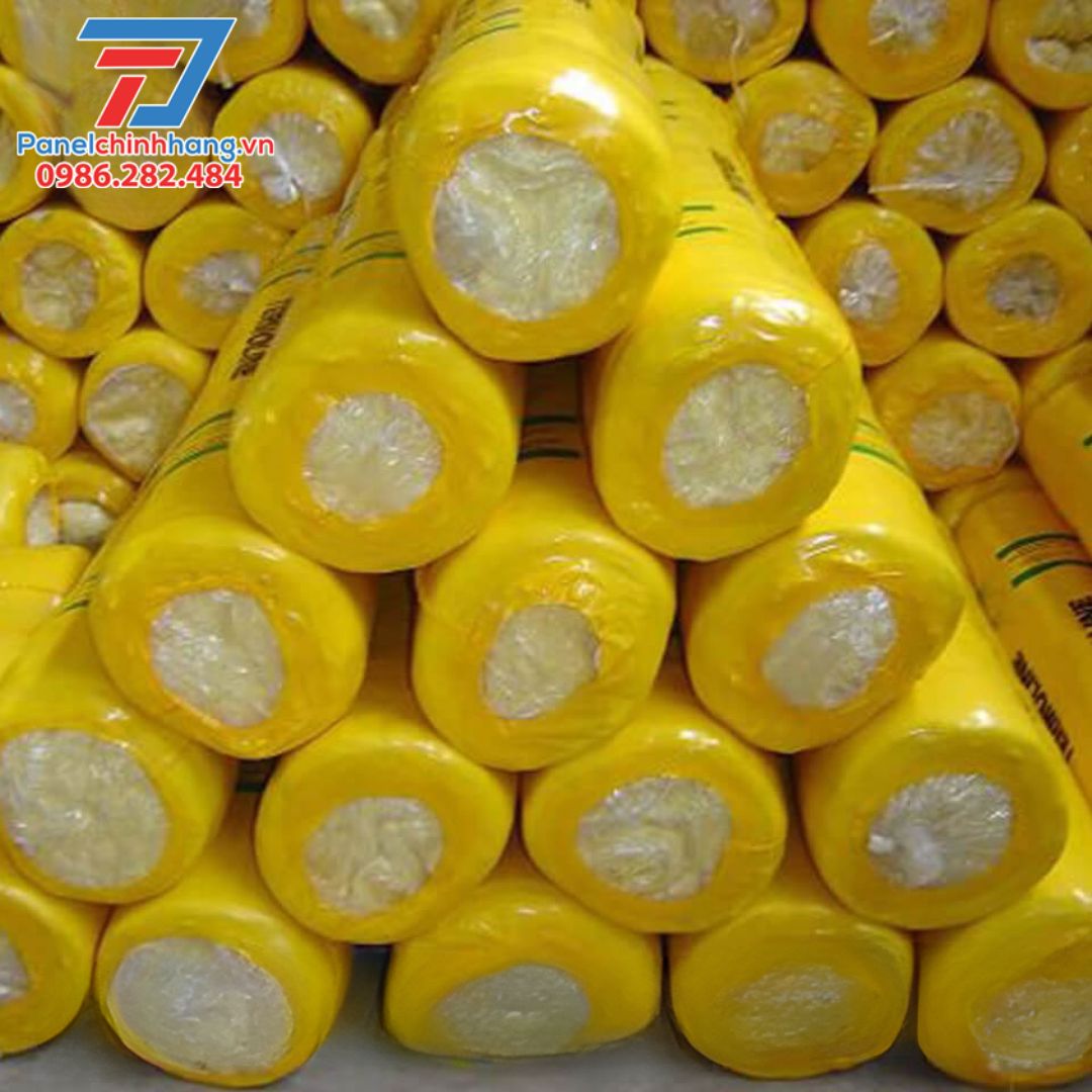 Bông Thủy Tinh Tỷ Trọng 80kg/m3