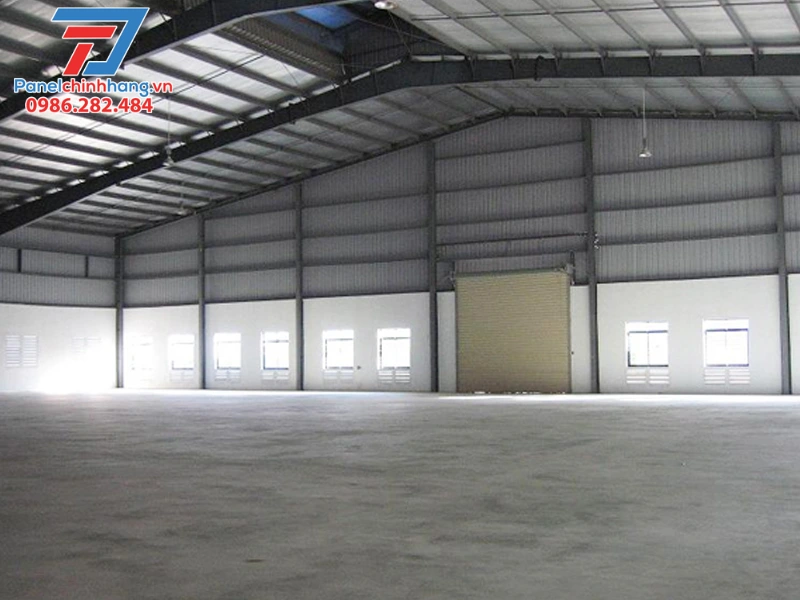 Nhà xưởng công nghiệp: Giảm nhiệt độ hấp thụ và cải thiện môi trường làm việc