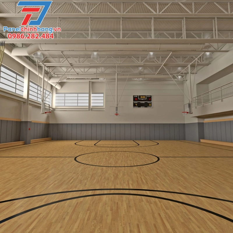 cách nhiệt cho nhà thi đấu