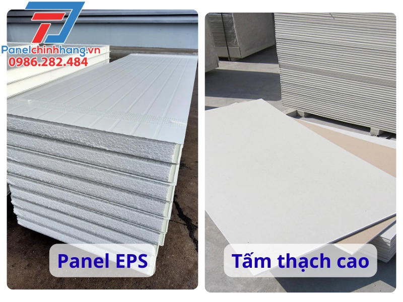 So Sánh Panel EPS Và Tấm Thạch Cao - Ưu Nhược Điểm Chi Tiết