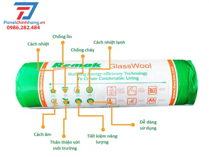 bông thủy tinh remak và những ứng dụng đa dạng trong các trong trình