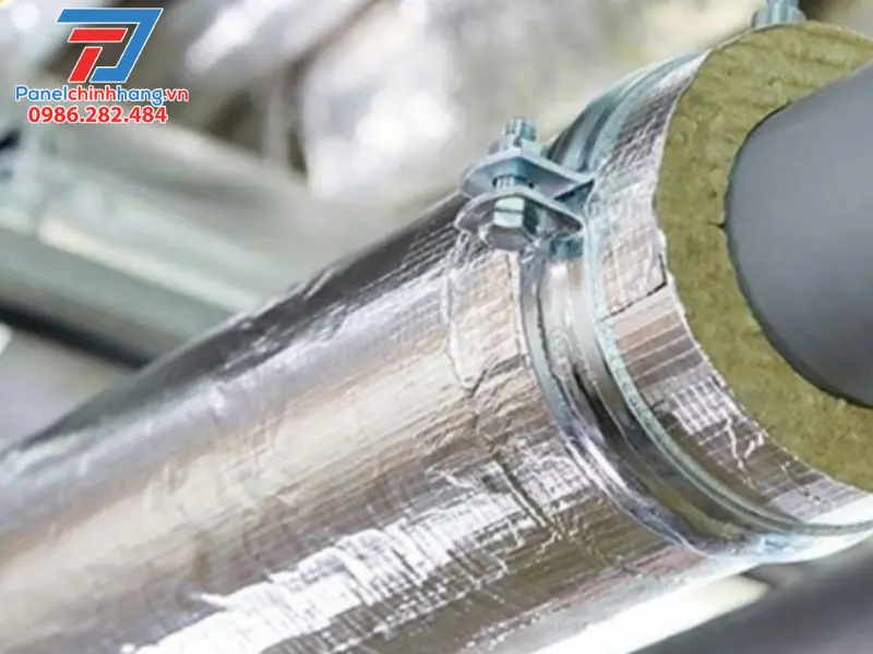 bông thủy tinh cuộn ứng dụng trong bảo ôn đường ống