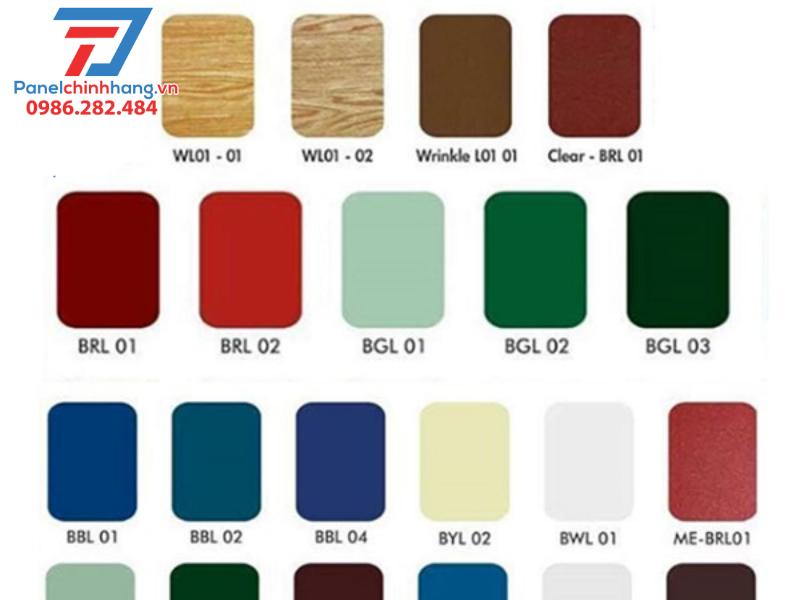 Cách Chọn Màu Tấm Panel Phù Hợp Cho Các Dạng Công Trình