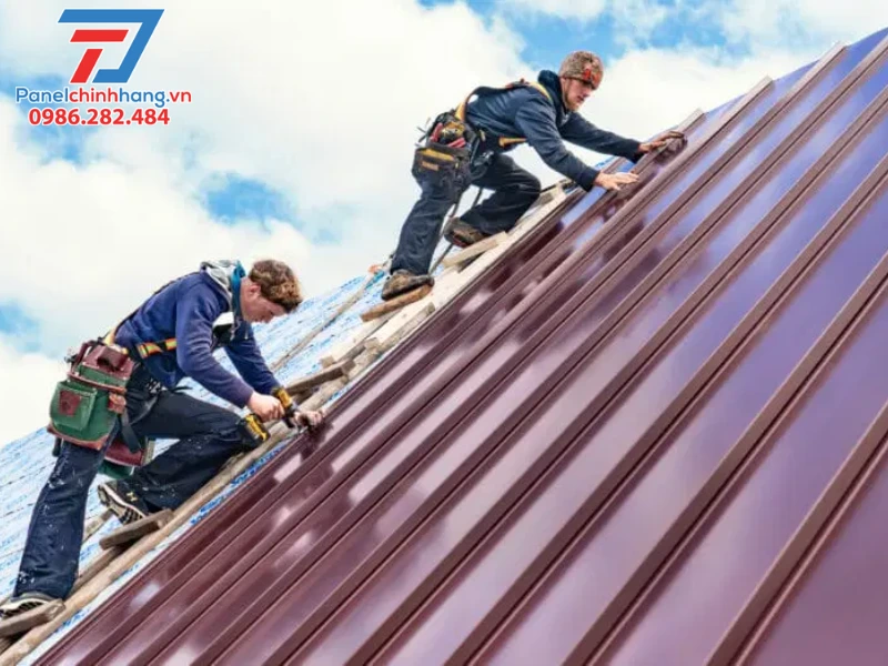 Quy trình kiểm tra, nghiệm thu và bảo trì mái panel chuyên nghiệp tại Panelchinhhang Quy trình kiểm tra, nghiệm thu và bảo trì mái panel chuyên nghiệp tại Panelchinhhang