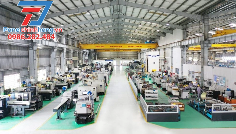 cách nhiệt nhà máy cơ khí