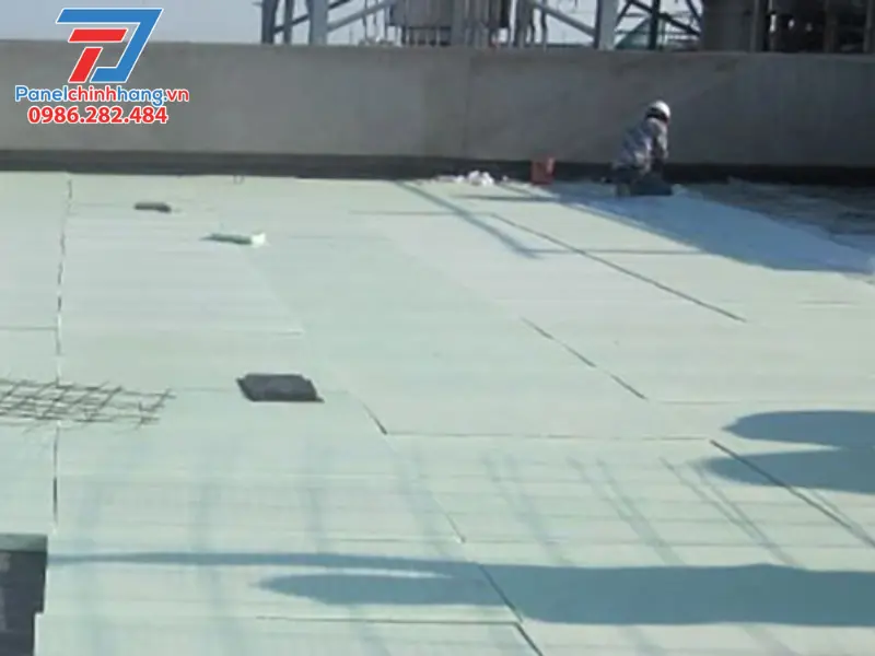 Cách nhiệt sàn phòng thí nghiệm bằng tấm xốp XPS