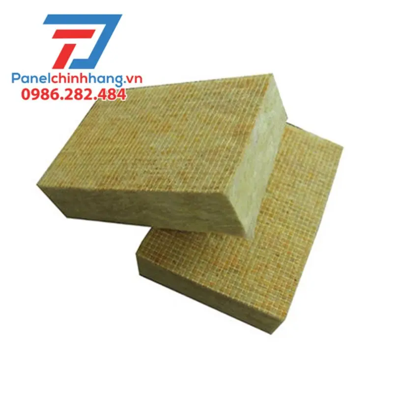 Bông khoáng Rockwool tấm 50kg/m3 Bông khoáng Rockwool tấm 50kg/m3