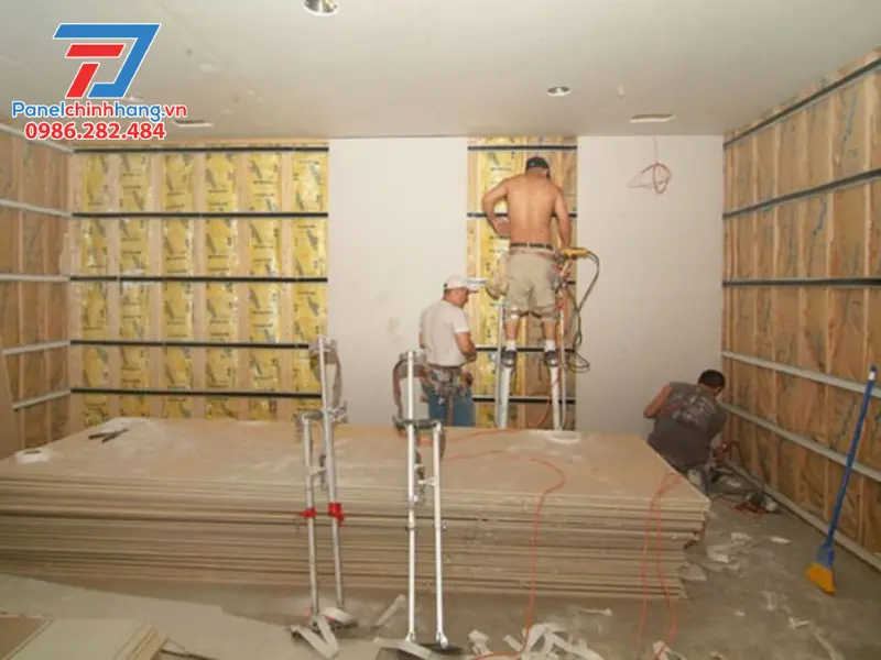 thi công cách âm Củ Chi