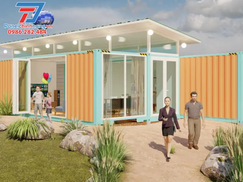 cách chống nóng cho nhà container