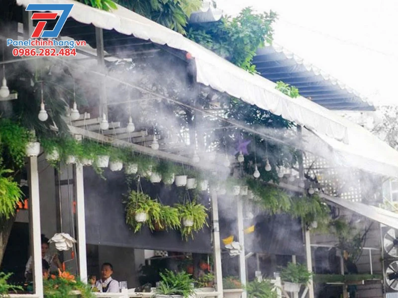 Lắp đặt hệ thống phun sương Lắp đặt hệ thống phun sương