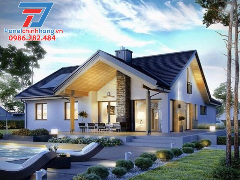 Nhà panel EPS với nhà truyền thống