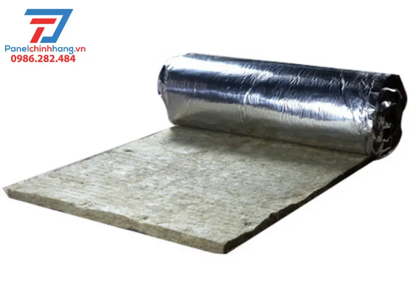 cách nhiệt rockwool 2 lớp bạc