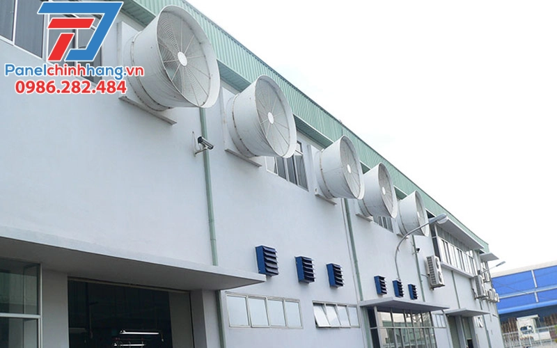 cách nhiệt nhà máy cơ khí