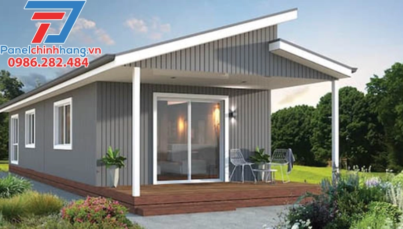 làm nhà bằng panel EPS có mát không