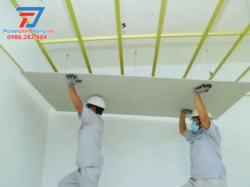 Quy trình thi công cách âm chuyên nghiệp tại Panelchinhhang