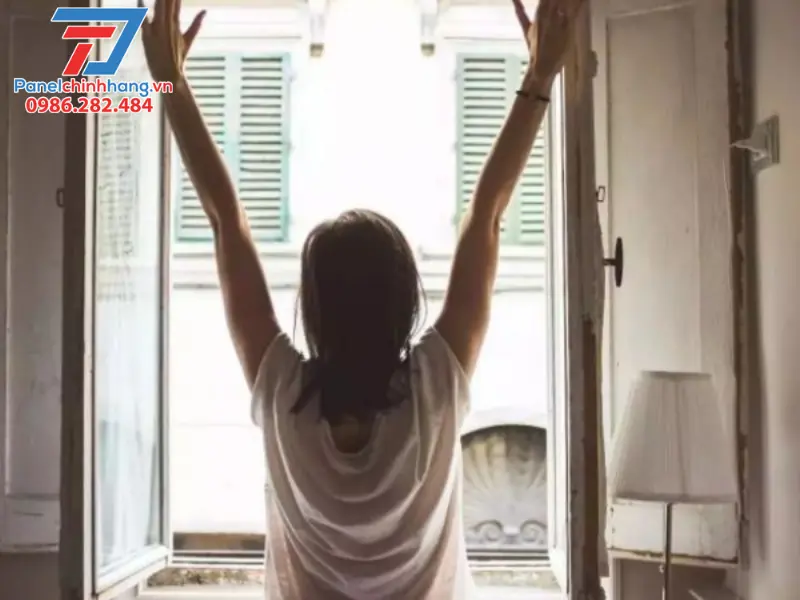 chống nóng khi không có điều hòa bằng cách mở cửa sổ và cửa chính Chống nóng khi không có điều hòa bằng cách mở cửa sổ và cửa chính