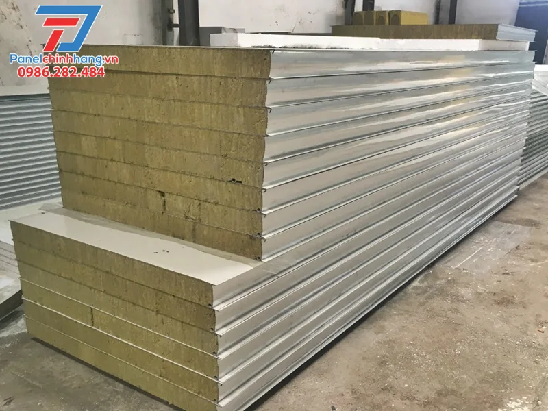 Tấm panel Rockwool chống cháy