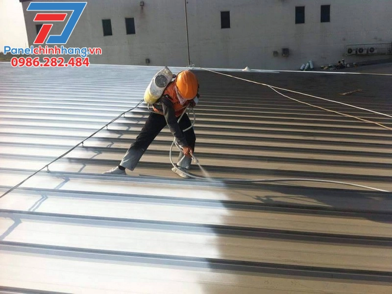 sơn chống nóng mái tôn