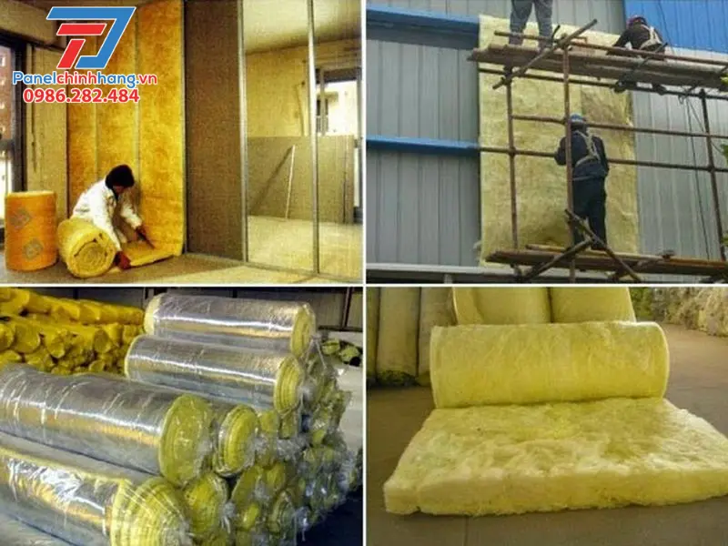 ứng dụng cuộn bông thủy tinh trong các công trình