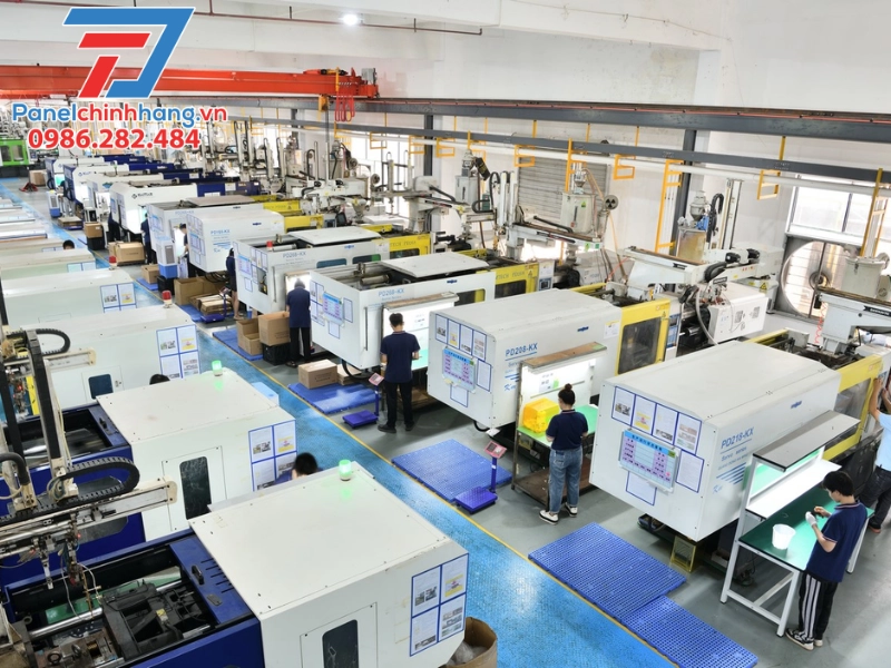 giải pháp cách nhiệt cho nhà máy nhựa