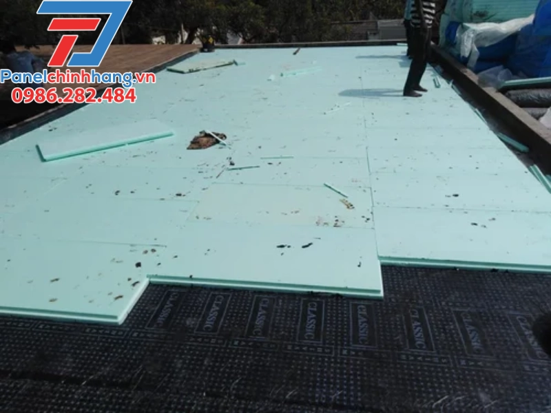 xốp XPS xử dụng cho tường hầm và tầng hầm