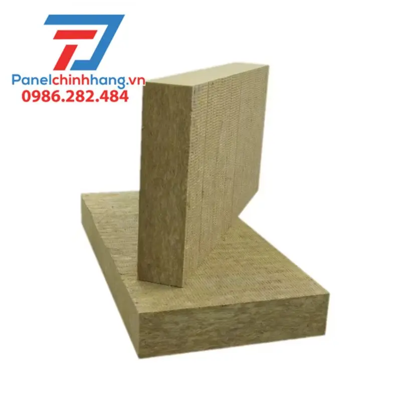 Bông khoáng Rockwool tấm 80kg/m3 Bông khoáng Rockwool tấm 80kg/m3