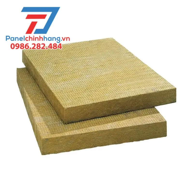 Bông khoáng Rockwool tấm 50kg/m3 Bông khoáng Rockwool tấm 50kg/m3