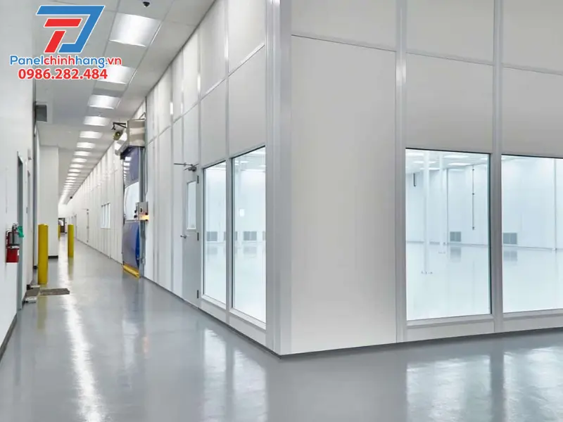 Cách nhiệt tường và vách ngăn phòng thí nghiệm bằng panel cách nhiệt