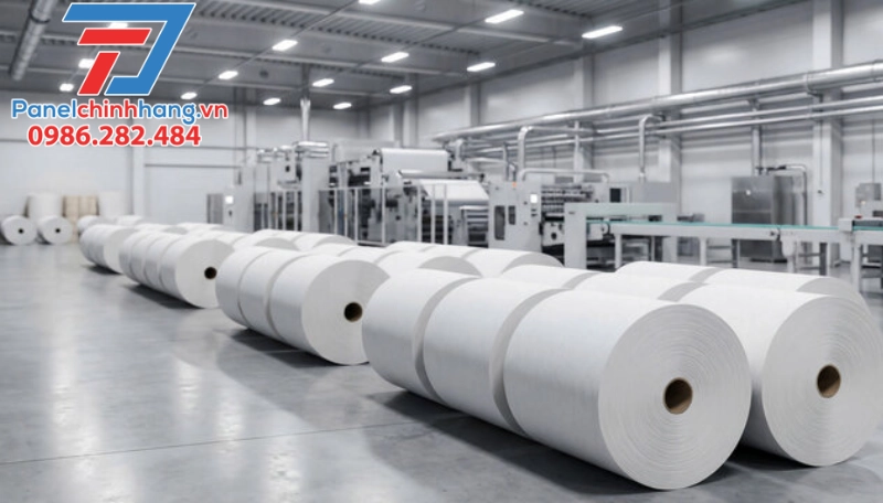 cách nhiệt xưởng sản xuất giấy