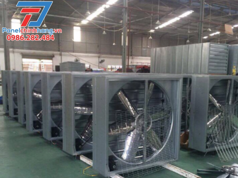 chống nóng nhà máy cơ khí